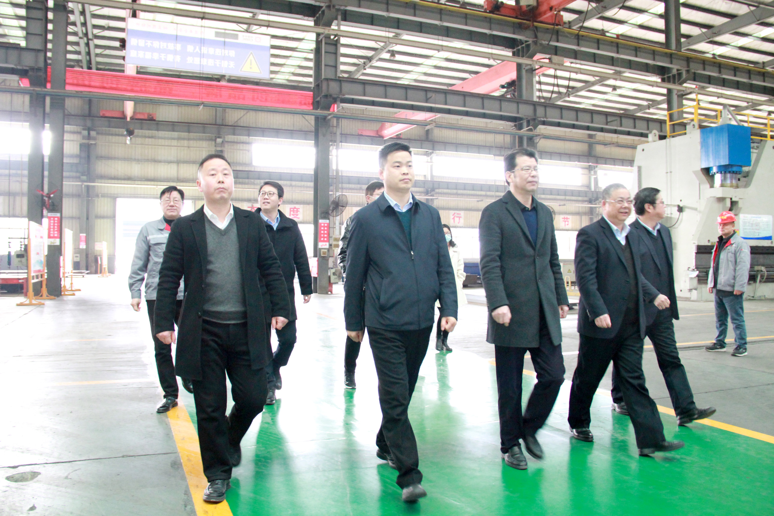 政府牽紅線，產(chǎn)學研融合--武漢科技大學夏緒輝專家團隊一行